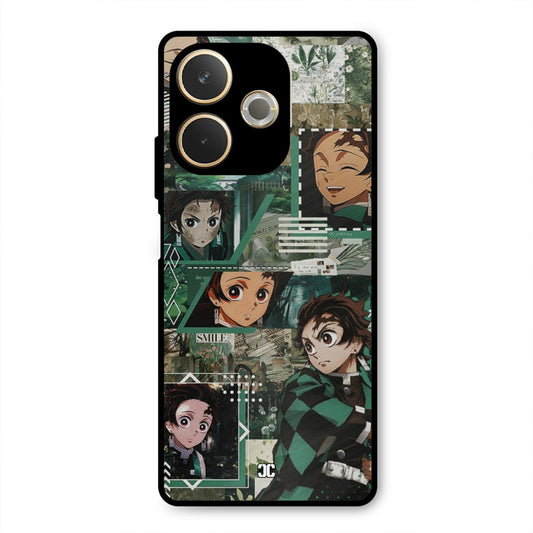 Tanjiro Thoughts Oppo A5 Pro Mobile Back Cover - Anime PrintShield Case