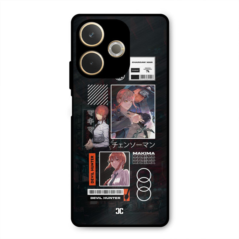 Devil Hunter Makima Oppo A5 Pro Mobile Back Cover - Anime PrintShield Case