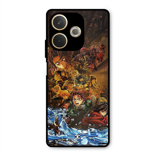 Demon Slayers Oppo A5 Pro Mobile Back Cover - Anime PrintShield Case