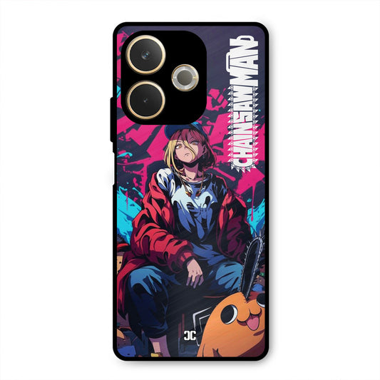 Puchita with Power Oppo A5 Pro Mobile Back Cover - Anime PrintShield Case
