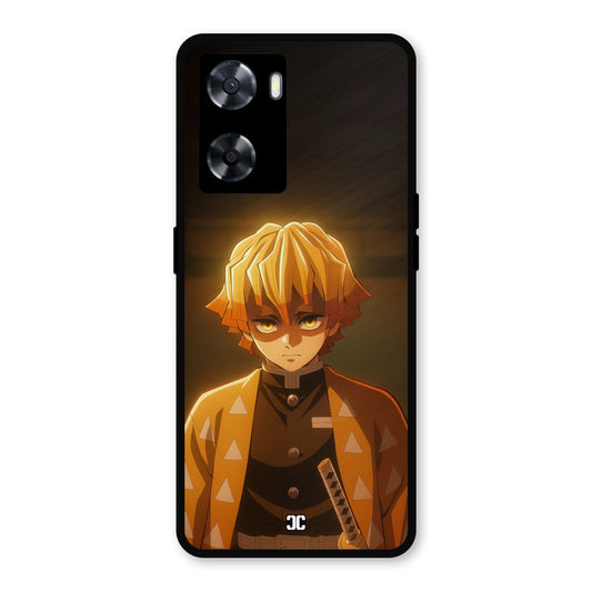 Thunderboy Zenitsu Oppo A57 2022 Mobile Back Cover - Anime PrintShield Case