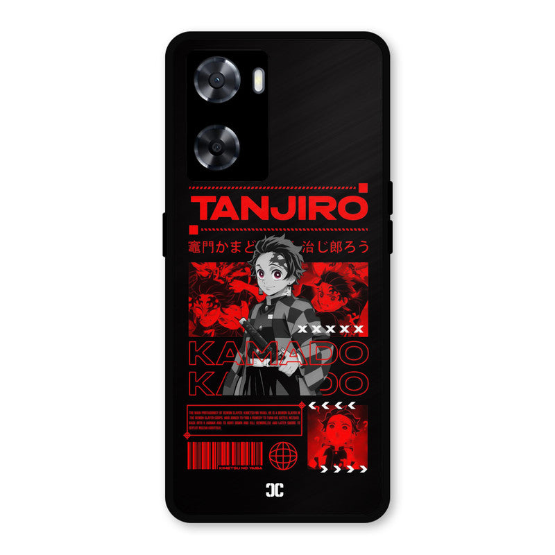 Tanjiro Kamado Oppo A57 2022 Mobile Back Cover - Anime PrintShield Case