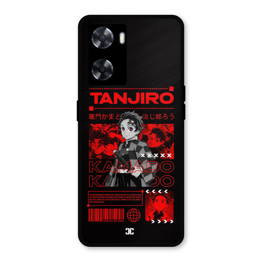 Tanjiro Kamado Oppo A57 2022 Mobile Back Cover - Anime PrintShield Case