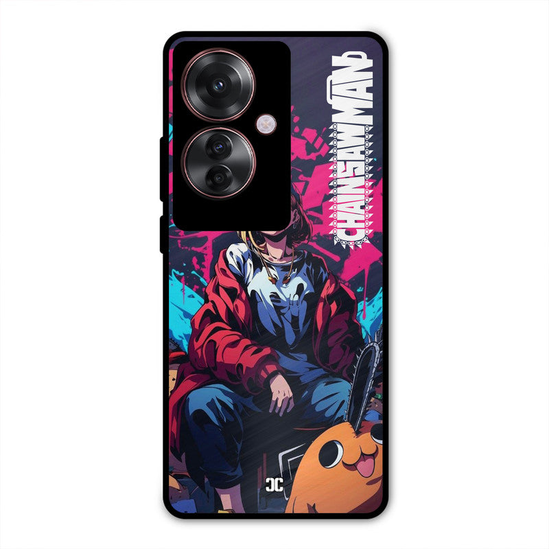 Puchita with Power Oppo F25 Pro Mobile Back Cover - Anime PrintShield Case
