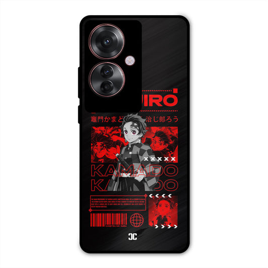 Tanjiro Kamado Oppo F25 Pro Mobile Back Cover - Anime PrintShield Case