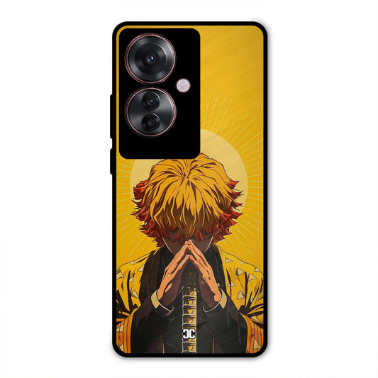 Calm Zenitsu Oppo F25 Pro Mobile Back Cover - Anime PrintShield Case