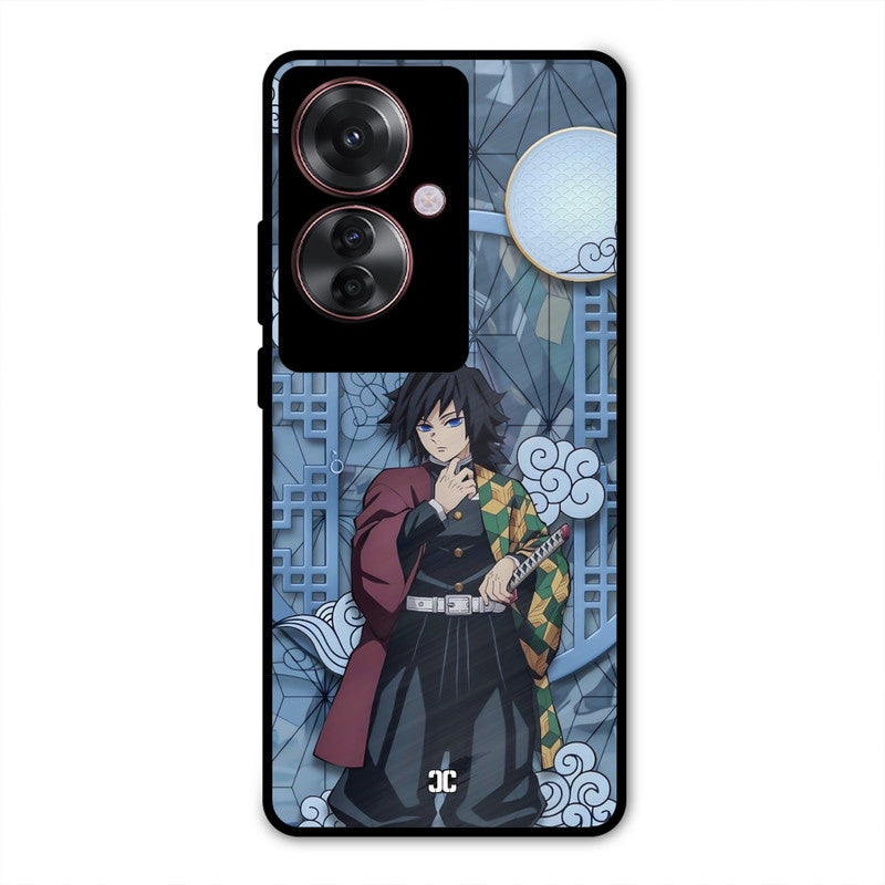 Giyu Tomioka Oppo F25 Pro Mobile Back Cover - Anime PrintShield Case
