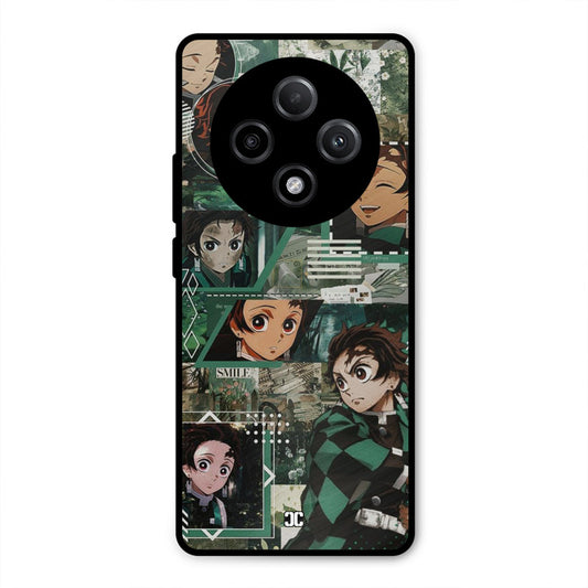 Tanjiro Thoughts Oppo F27 Pro Plus 5G Mobile Back Cover - Anime PrintShield Case