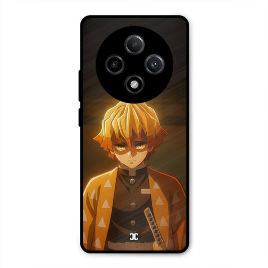 Thunderboy Zenitsu Oppo F27 Pro Plus 5G Mobile Back Cover - Anime PrintShield Case