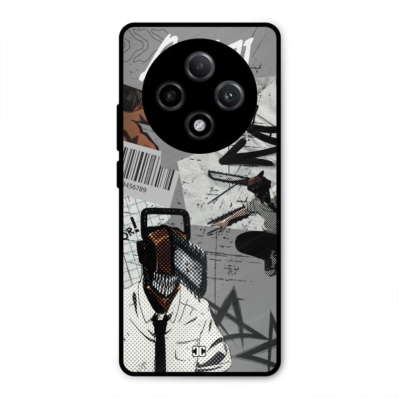 Denji Rage Oppo F27 Pro Plus 5G Mobile Back Cover - Anime PrintShield Case