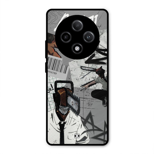 Denji Rage Oppo F27 Pro Plus 5G Mobile Back Cover - Anime PrintShield Case