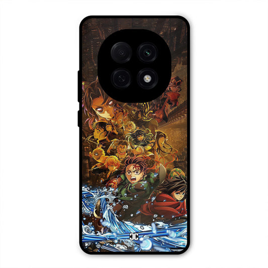 Demon Slayers Oppo F29 Pro Mobile Back Cover - Anime PrintShield Case