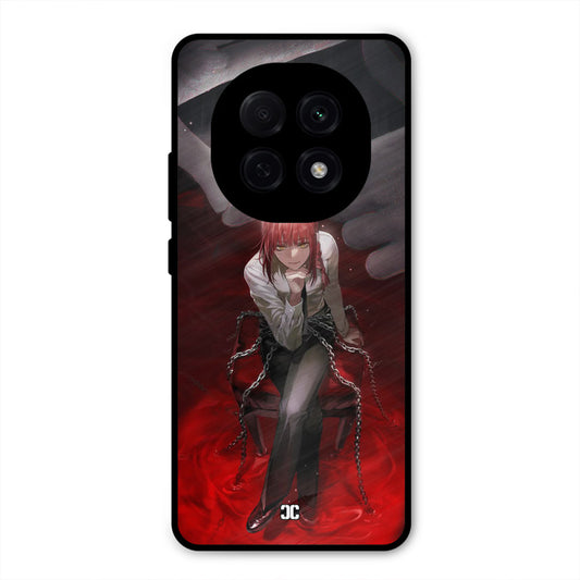 Makima Chains Oppo F29 Pro Mobile Back Cover - Anime PrintShield Case