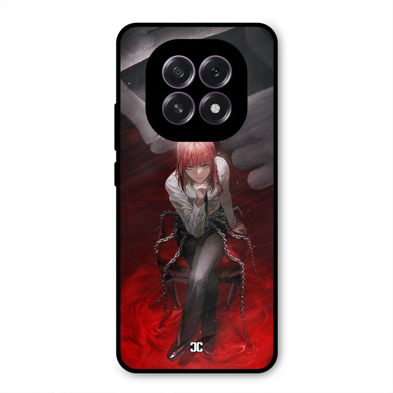 Makima Chains Oppo F29 Mobile Back Cover - Anime PrintShield Case
