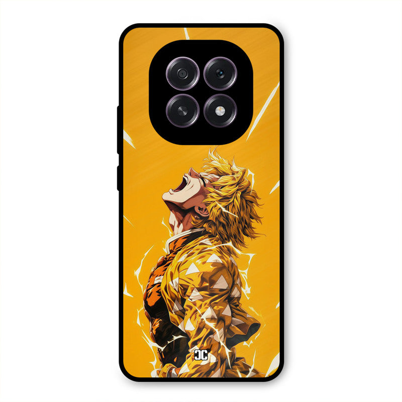 Shouting Zenitsu Oppo F29 Mobile Back Cover - Anime PrintShield Case