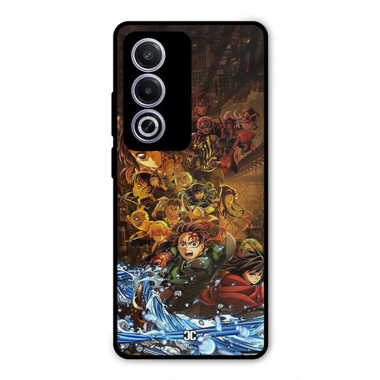 Demon Slayers Oppo K12x Mobile Back Cover - Anime PrintShield Case