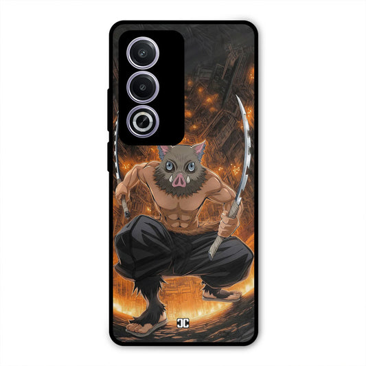 Inosuke Rage Oppo K12x Mobile Back Cover - Anime PrintShield Case