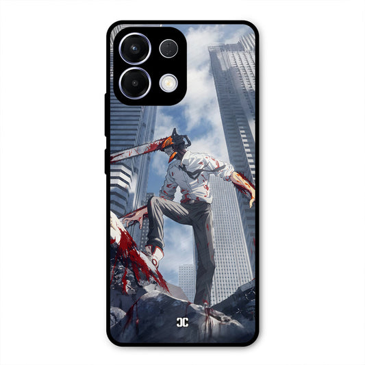 Denji Fighting Oppo K13 5G Mobile Back Cover - Anime PrintShield Case