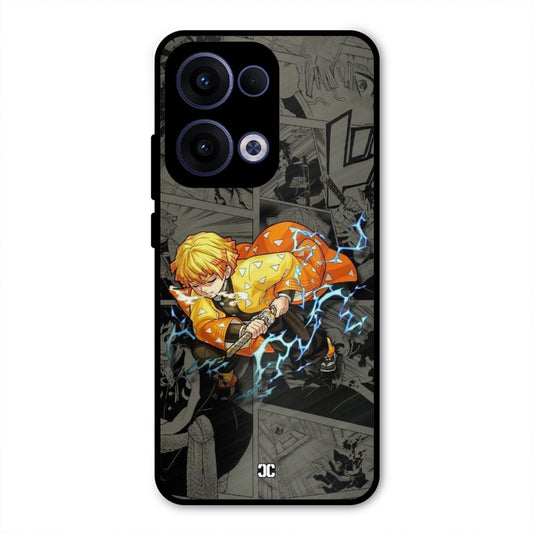 Zenitsu Manga Oppo Reno 13 5G Mobile Back Cover - Anime PrintShield Case