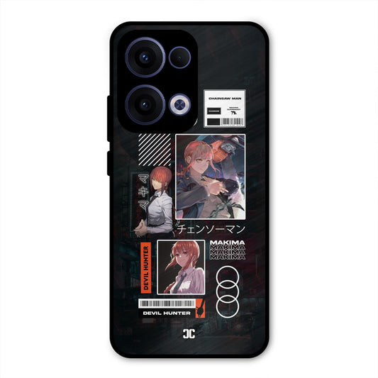 Devil Hunter Makima Oppo Reno 13 5G Mobile Back Cover - Anime PrintShield Case