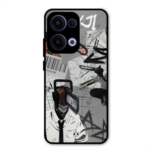 Denji Rage Oppo Reno 13 5G Mobile Back Cover - Anime PrintShield Case
