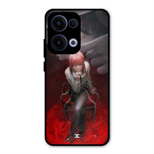 Makima Chains Oppo Reno 13 5G Mobile Back Cover - Anime PrintShield Case