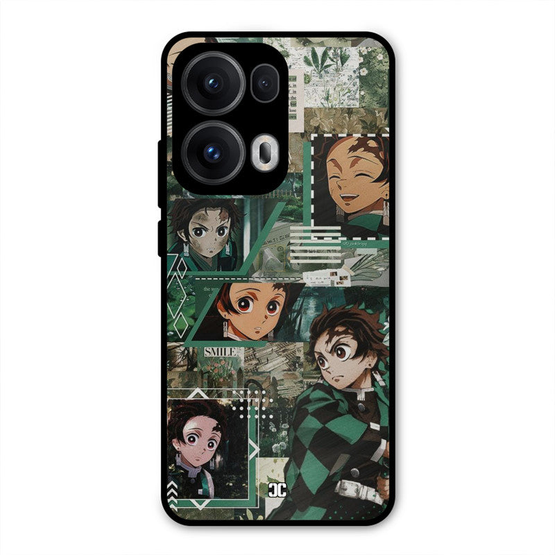 Tanjiro Thoughts Oppo Reno 13 Pro 5G Mobile Back Cover - Anime PrintShield Case