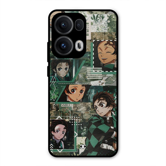 Tanjiro Thoughts Oppo Reno 13 Pro 5G Mobile Back Cover - Anime PrintShield Case