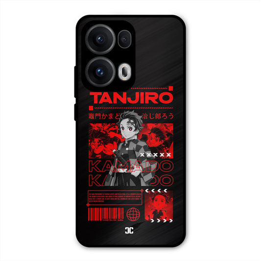 Tanjiro Kamado Oppo Reno 13 Pro 5G Mobile Back Cover - Anime PrintShield Case