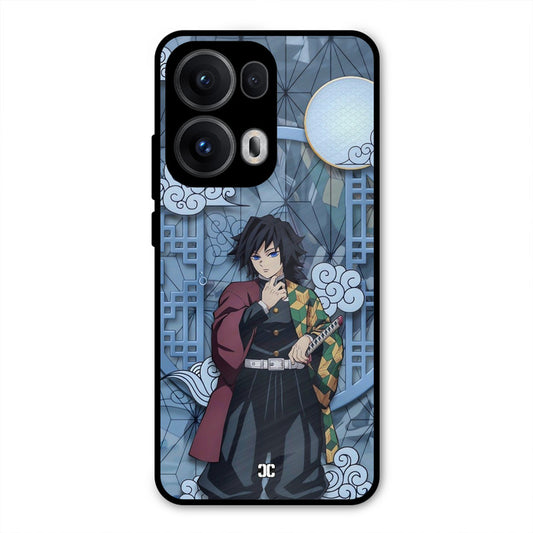 Giyu Tomioka Oppo Reno 13 Pro 5G Mobile Back Cover - Anime PrintShield Case