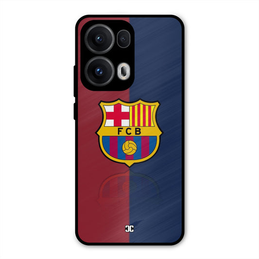 Barcelona Logo Oppo Reno 13 Pro 5G Mobile Back Cover - Sports PrintShield Case