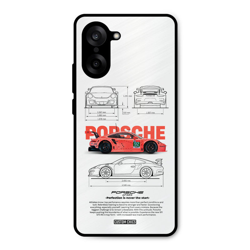Orabge Porche Oneplus Nord CE5 Mobile Back Cover - Car&Bike PrintShield Case