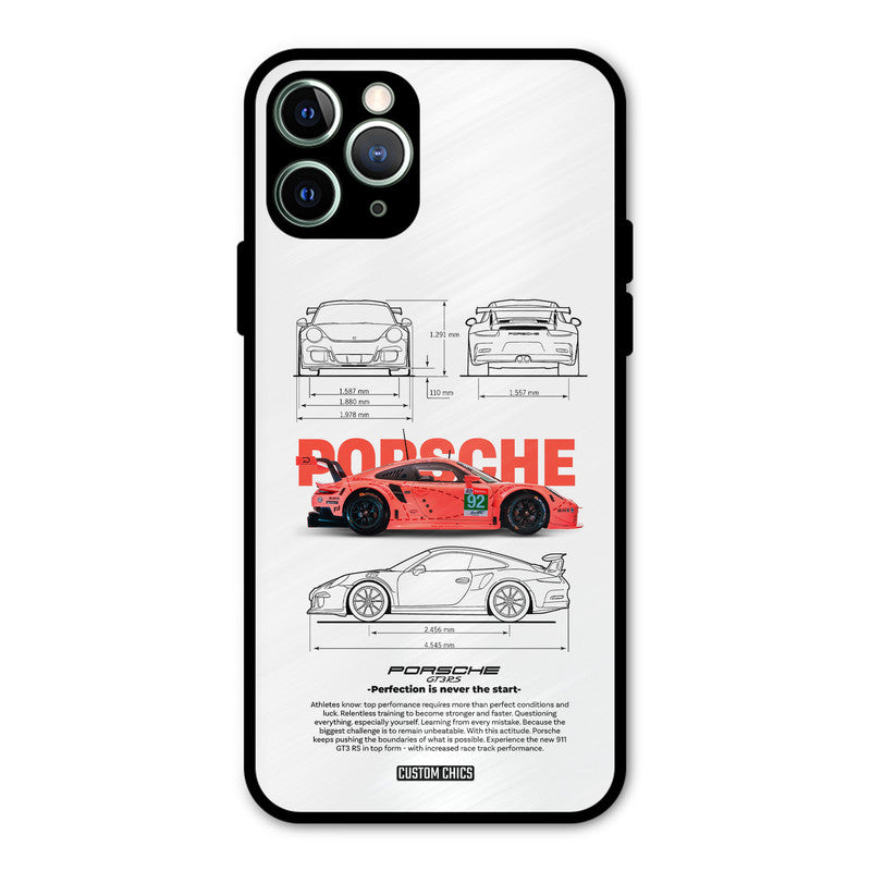 Orabge Porche iPhone 11 Pro Max Mobile Back Cover - Car&Bike PrintShield Case