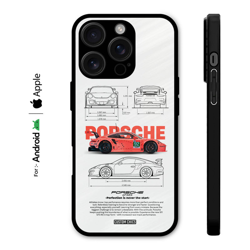 Orabge Porche Case – Premium PrintShield Mobile Cover