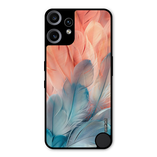 Orange Blue Feather Nothing CMF Phone 2 Pro Mobile Back Cover - Aesthetic PrintShield Case