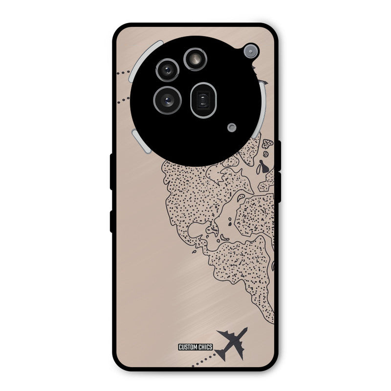 Other Half map Nothing Phone 3A Pro Mobile Back Cover - Cute PrintShield Case