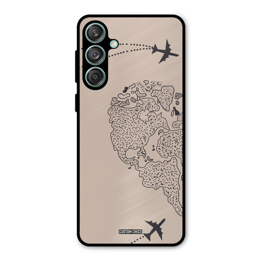 Other Half map Samsung Galaxy M55 5G Mobile Back Cover - Cute PrintShield Case