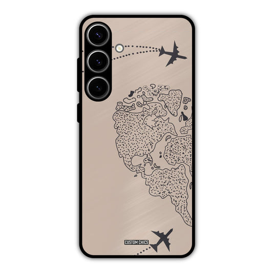 Other Half map Samsung Galaxy S24 Plus Mobile Back Cover - Cute PrintShield Case