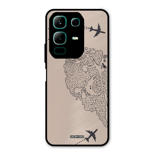 Other Half map Infinix Note 50x Mobile Back Cover - Cute PrintShield Case