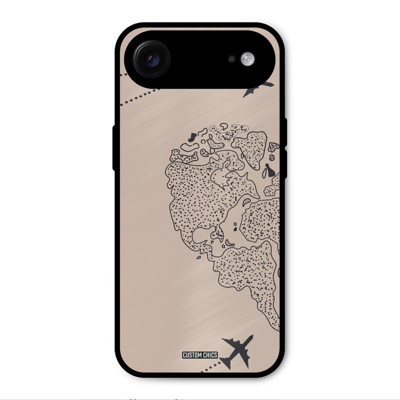 Other Half map iPhone Air Mobile Back Cover - Cute PrintShield Case