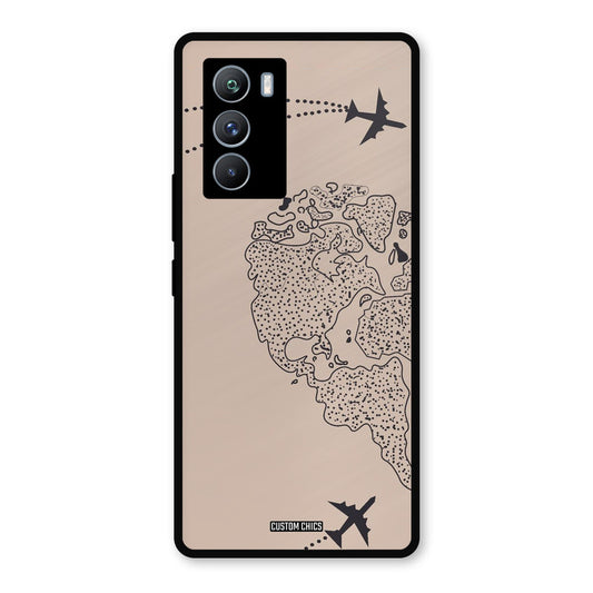 Other Half map iQOO 9SE Mobile Back Cover - Cute PrintShield Case