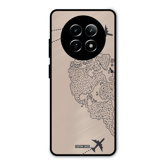 Other Half map Realme Narzo N65 Mobile Back Cover - Cute PrintShield Case