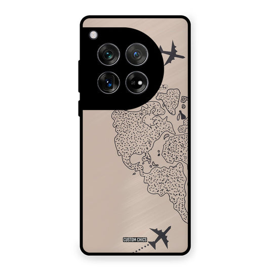 Other Half map OnePlus 12 Mobile Back Cover - Cute PrintShield Case