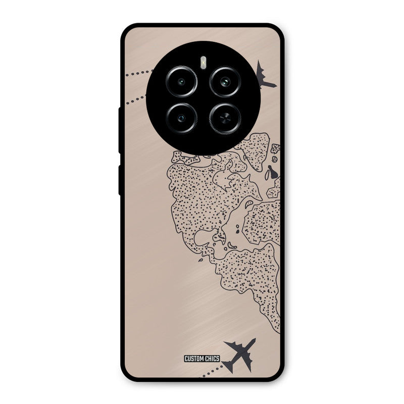 Other Half map Realme P1 5G Mobile Back Cover - Cute PrintShield Case