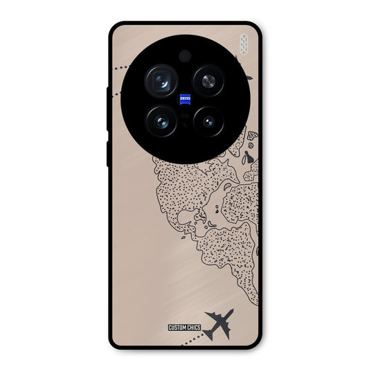 Other Half map Vivo X200 Pro Mobile Back Cover - Cute PrintShield Case