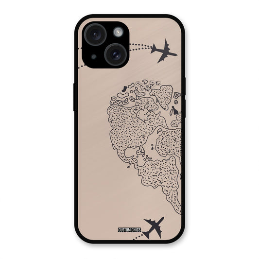 Other Half map iPhone 15 Plus Mobile Back Cover - Cute PrintShield Case