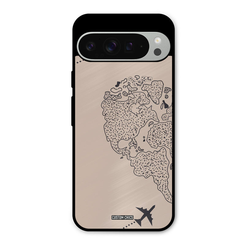 Other Half map Google Pixel 9 Pro XL Mobile Back Cover - Cute PrintShield Case