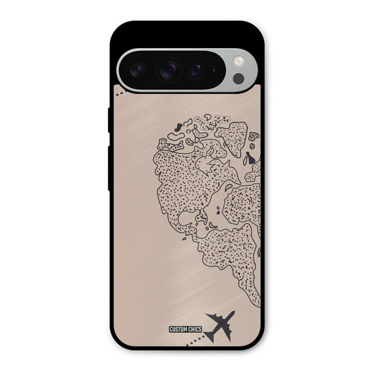 Other Half map Google Pixel 9 Pro XL Mobile Back Cover - Cute PrintShield Case