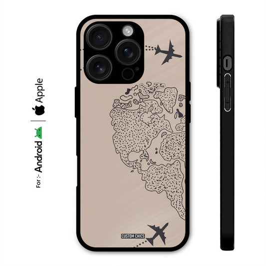 Other Half map Case – Premium PrintShield Mobile Cover