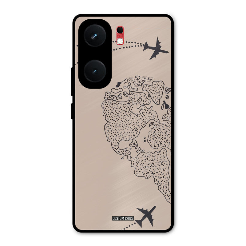 Other Half map iQOO Neo 9 Pro Mobile Back Cover - Cute PrintShield Case